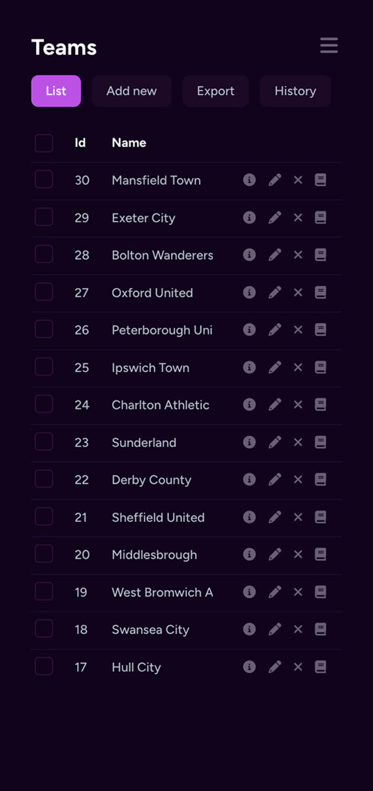 Swop - Simple Amethyst RailsAdmin theme