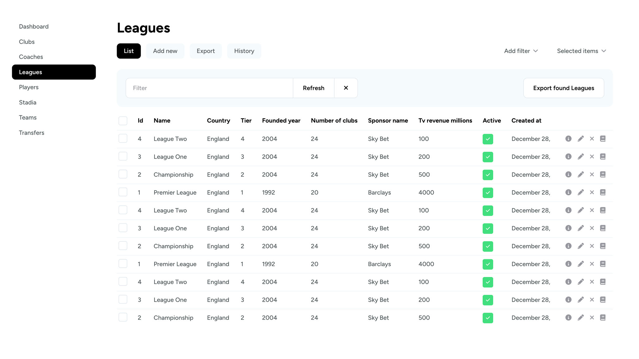 Swop - Simple Arctic RailsAdmin theme