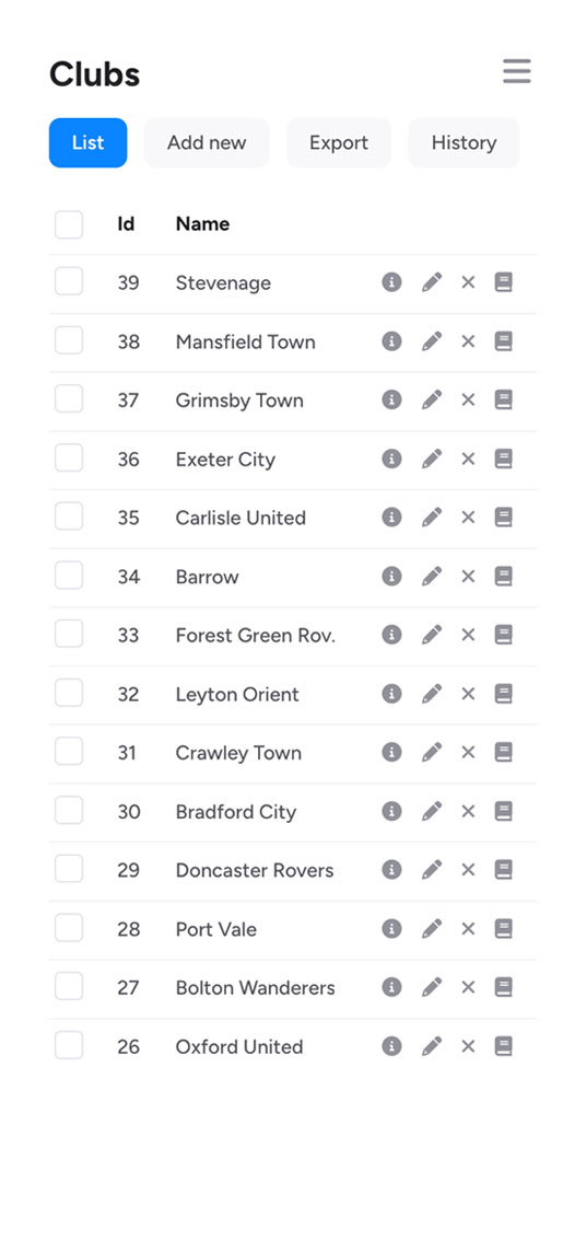 Swop - Simple Light RailsAdmin theme